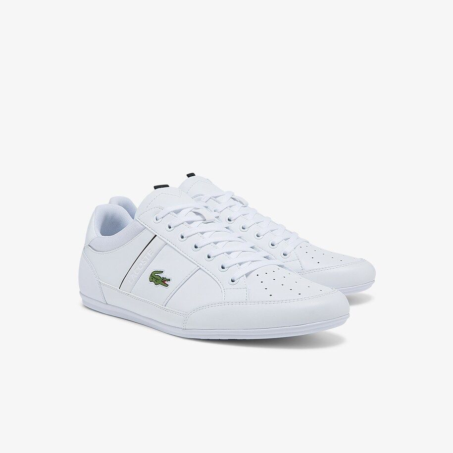 GIÀY LACOSTE CHAYMON 121 NAM - TRẮNG