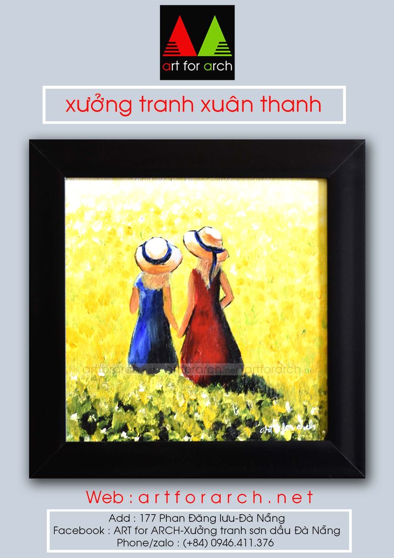 Tranh Hai chị em 02