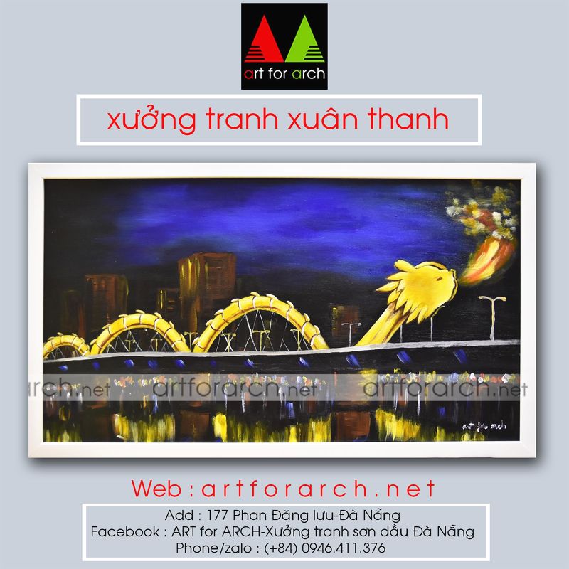 Tranh cầu rồng 035