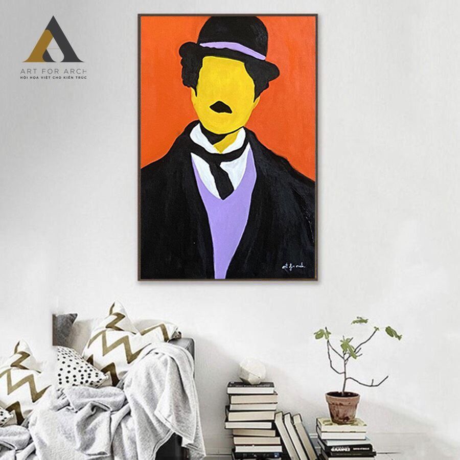 Vua Hề Charlie Chaplin 40x60 (G1)