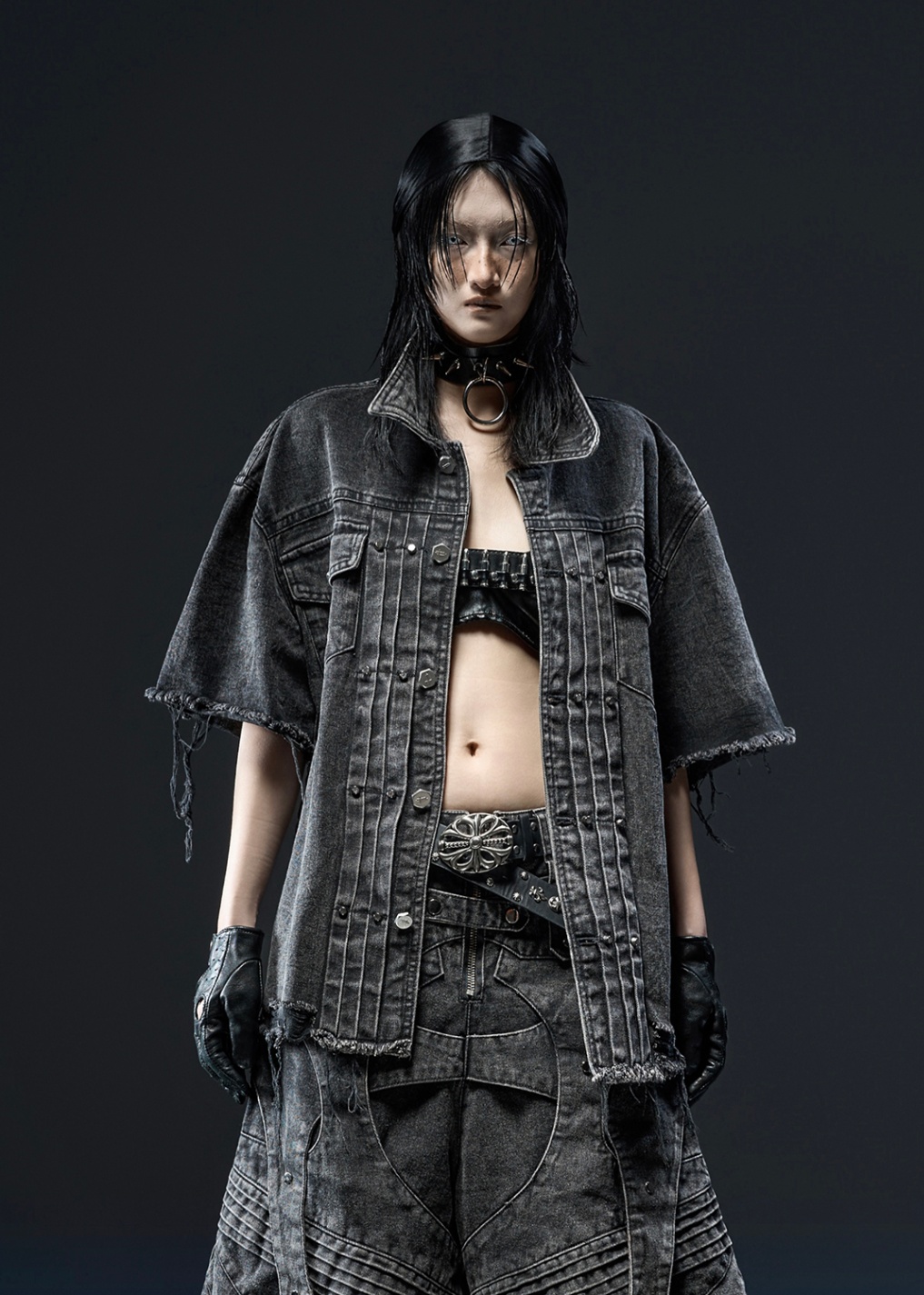 AS.070B Pepper Washed Over Shirt