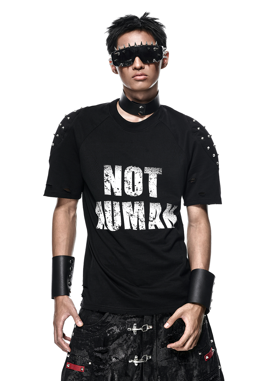 AN.126 Not Human Bulk T-shirt