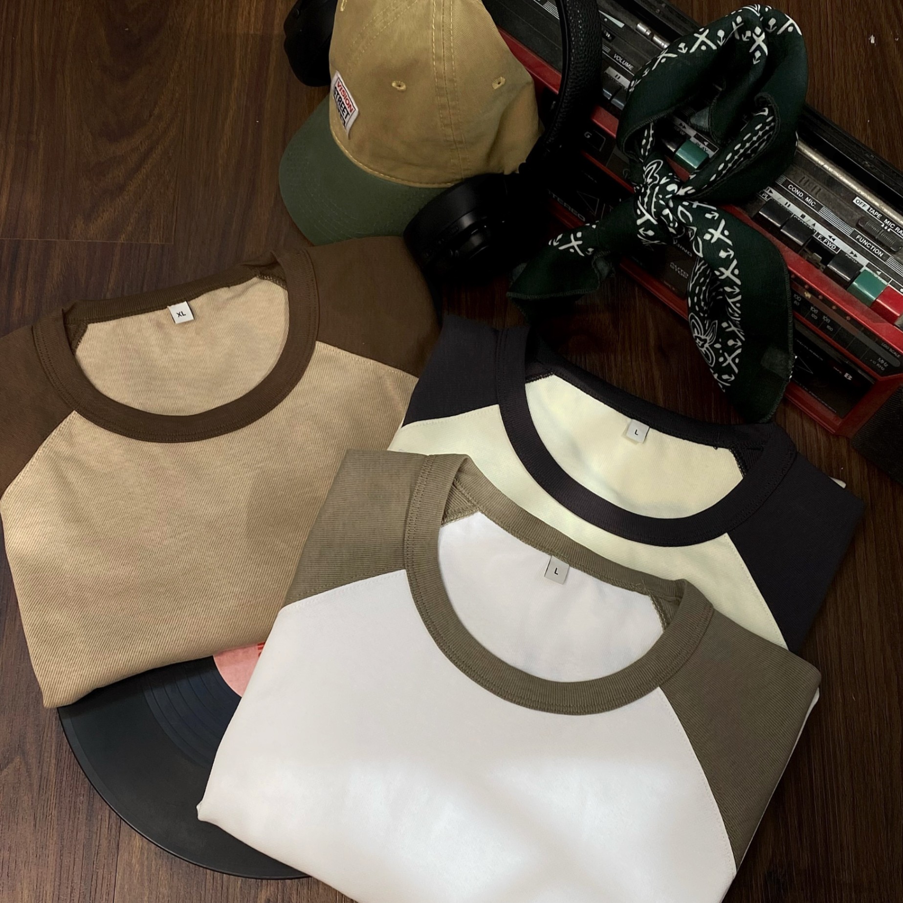 Áo Phông Cộc Tay Raglan101