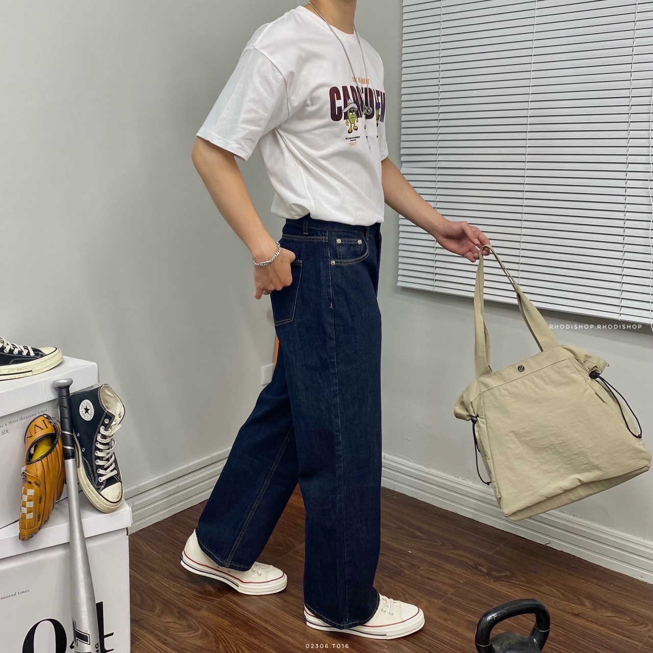 Quần Jeans Ống Suông T016-1