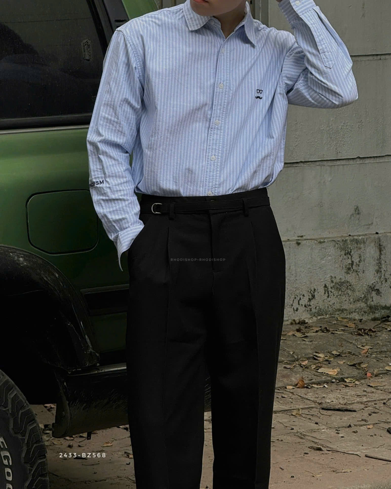 SƠ MI DÀI TAY 2433