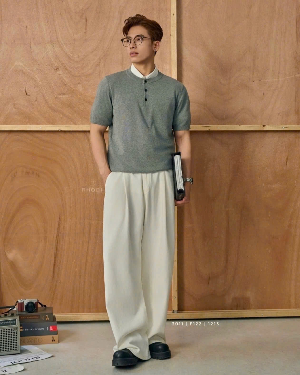 ÁO PHÔNG HENLEY 3011