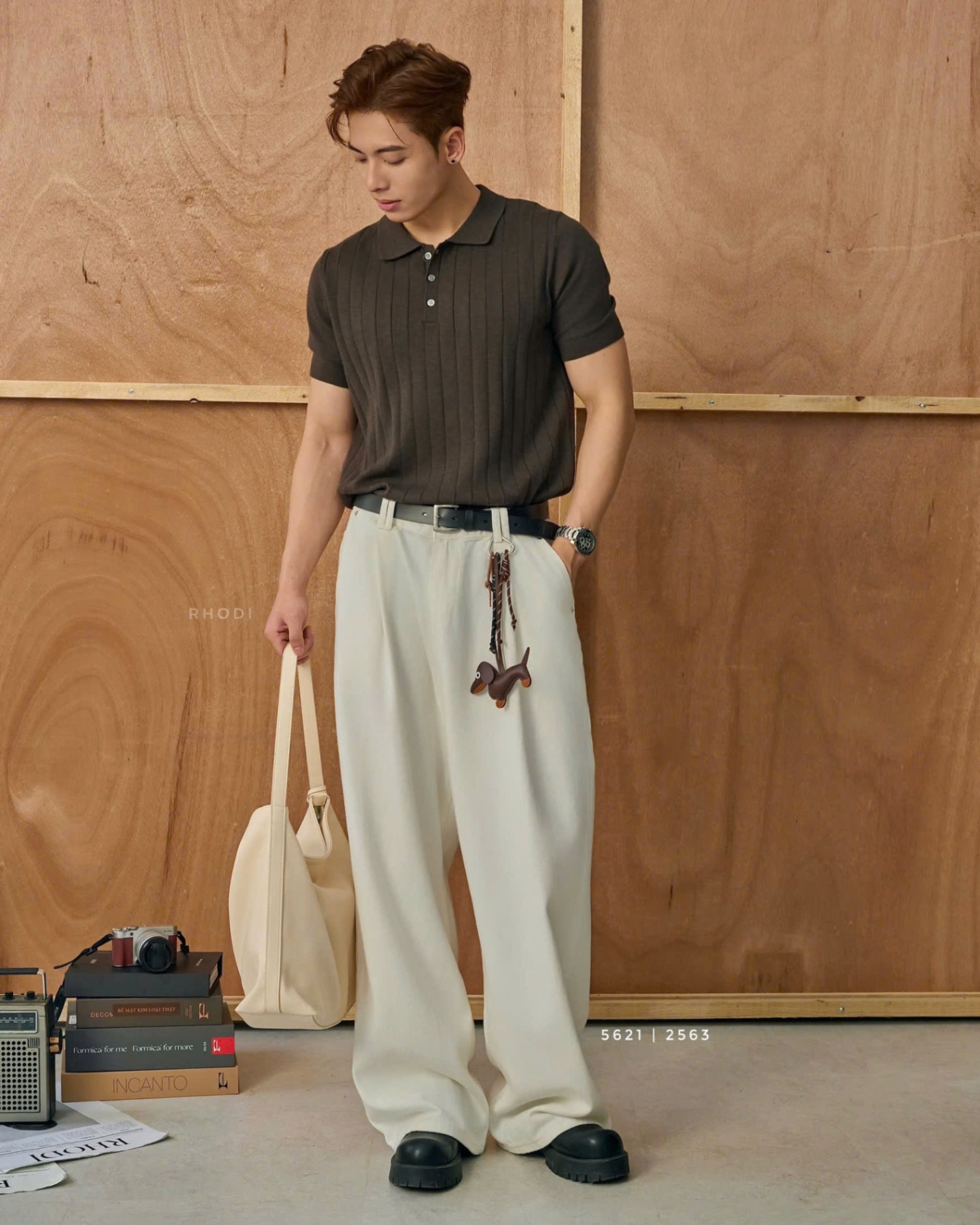 QUẦN JEANS DÁNG SUÔNG T2563