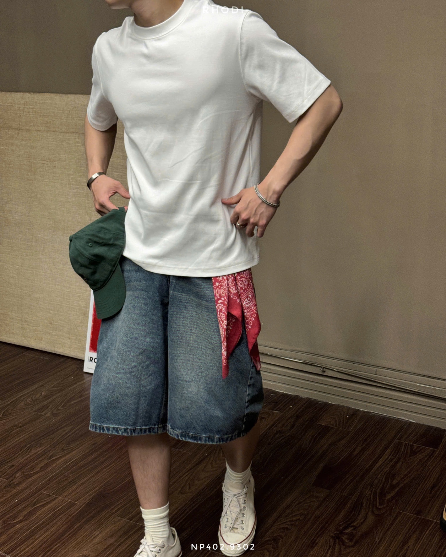 Quần jeans lửng 9302 Tj