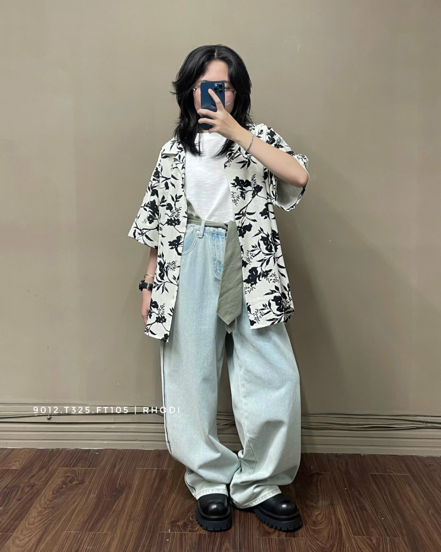 Quần jeans sọc 9012 AD