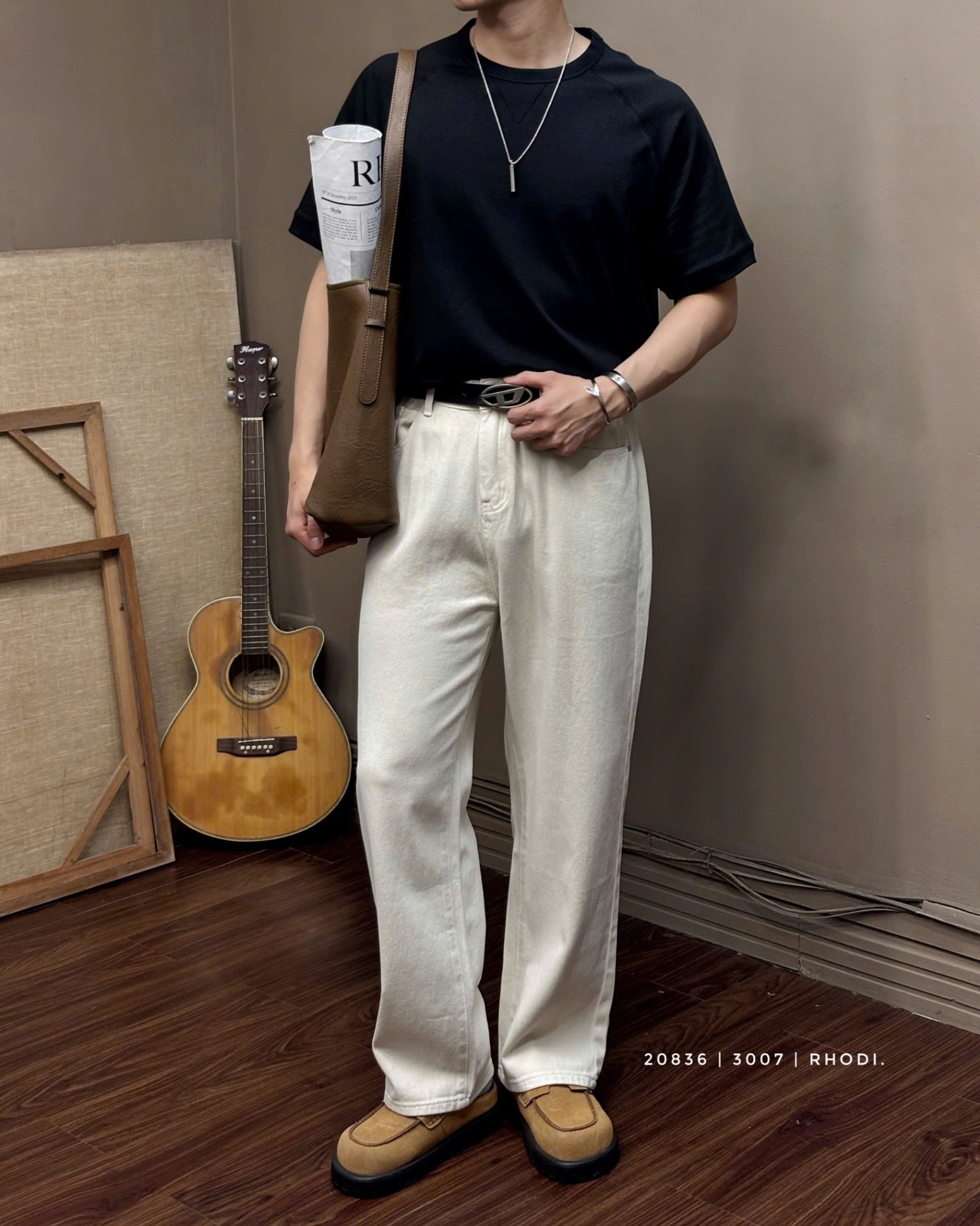 Quần jeans trơn 3007 CK
