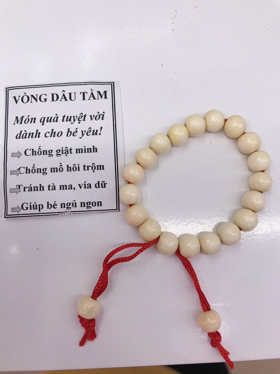 VÒNG DÂU TẰM CHO BÉ