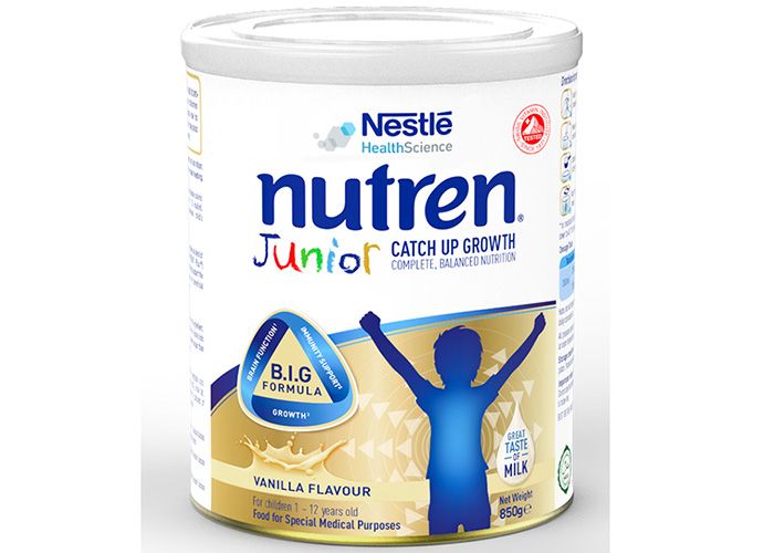 Sữa Nutren Junior New 850g (từ 1-12 tuổi)