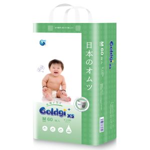 Bỉm - Tã quần Goldgi X5 size M60 (6 - 11kg)