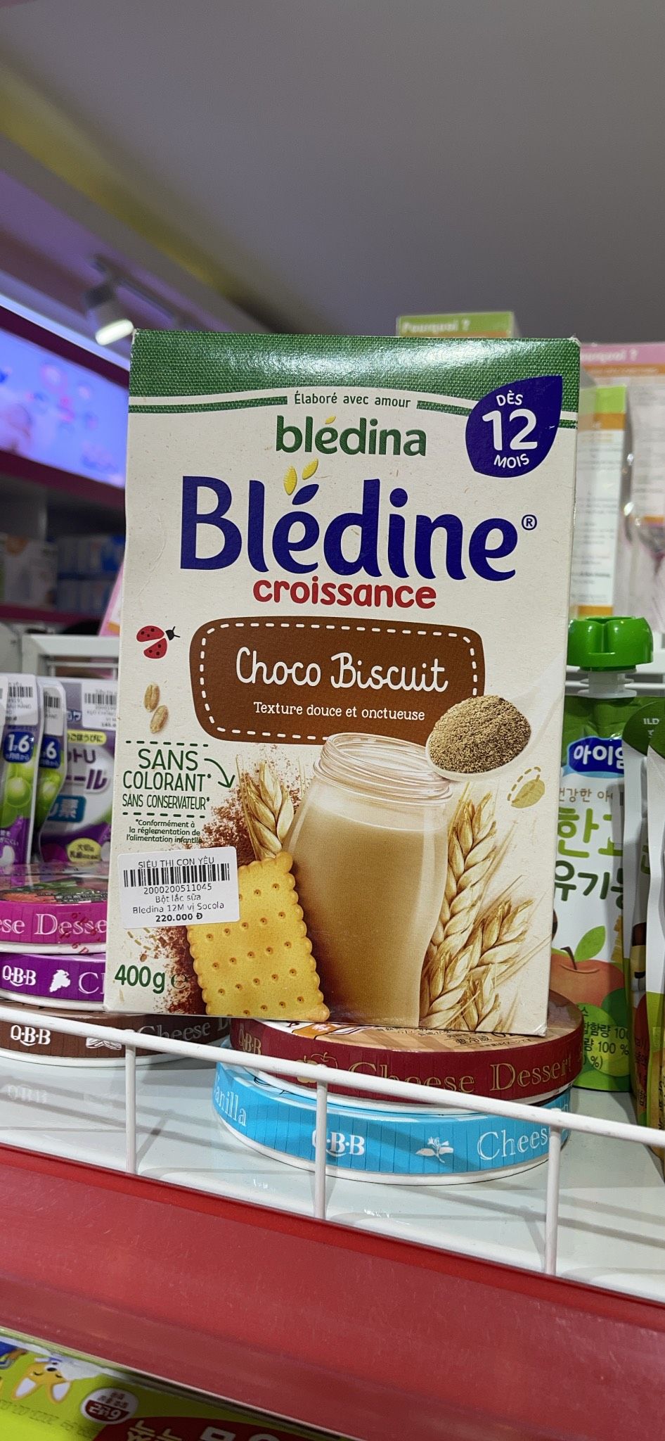 Bột lắc sữa Bledina - 400g