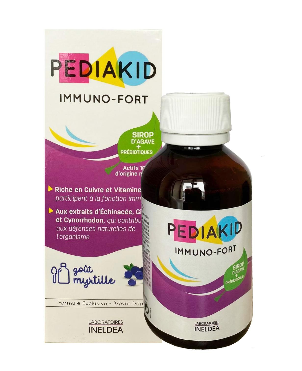 Siro Tăng Đề Kháng Pediakid 125ml (6M+)