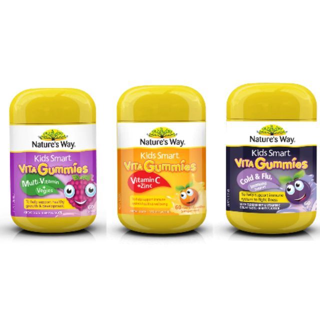 Kẹo Dẻo Vita Gummies Nature's Way Úc