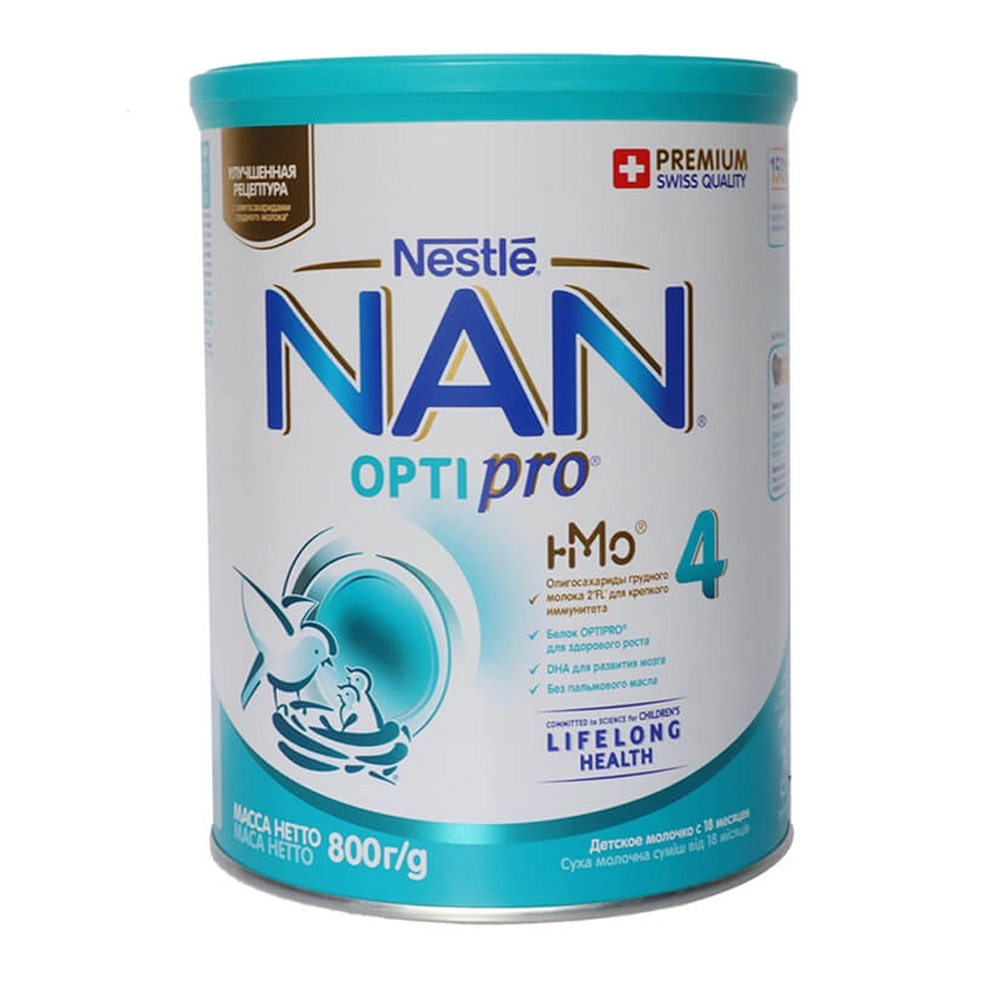 Sữa Nan Nga số 4 800g ( trên 18 tháng)