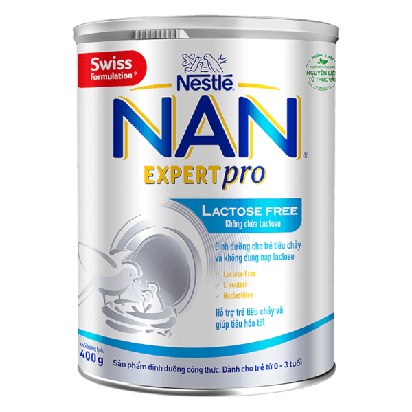 Sữa Nan Expert Pro Lactose Free 380g (0-3 tuổi)