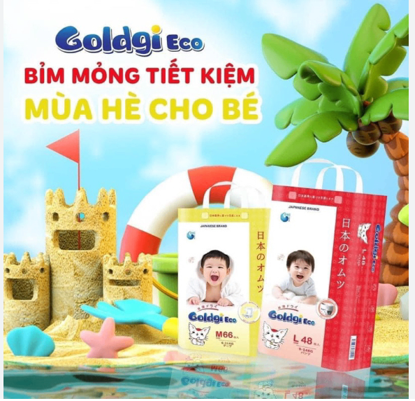 Bỉm Quần Goldgi ECO size