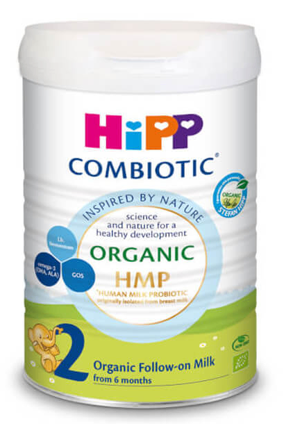 Sữa HiPP Organic Combiotic số 2 800g (6-12 tháng tuổi)