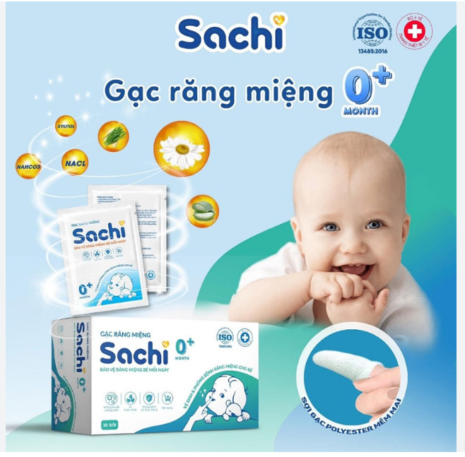 Gạc răng miệng Sachi O+