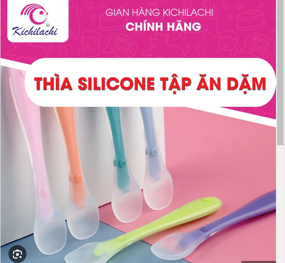 Thìa Silicon Kichi