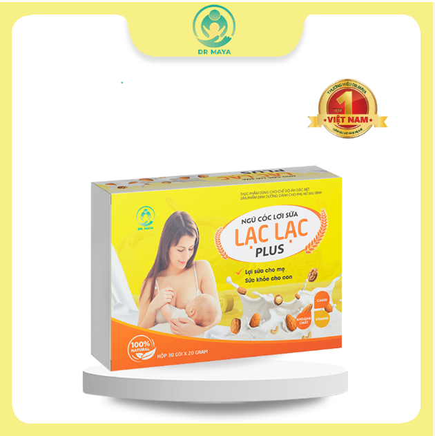 Ngũ cốc lợi sữa Lạc Lạc Plus 300g (15 gói)