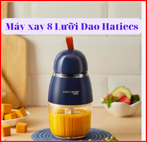 Máy xay Hattiecs 8 lưỡi 0.3L