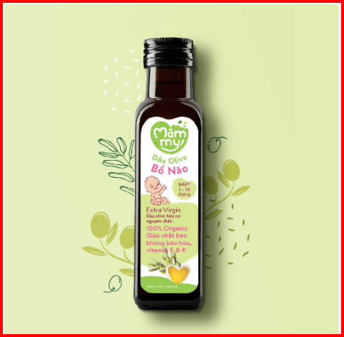 Dầu Olive bổ não Mămmy 100ml