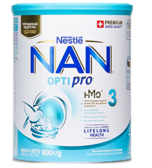 Sữa Nan Nga Số 3 800g ( trên 12 tháng )