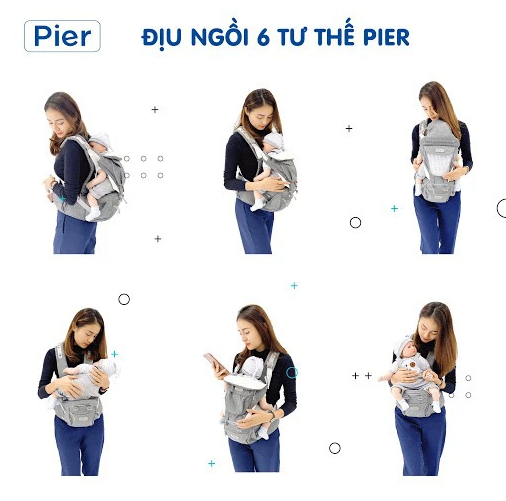 Địu Pier cao cấp PI - 0826