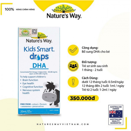 DHA Nature’ Way Kids Smart DHA Drops