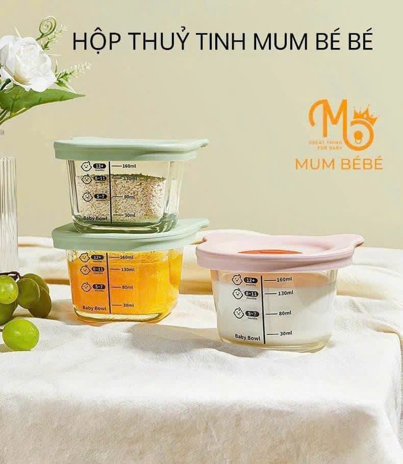 Hộp đựng thực phẩm thủy tinh Baby Bowl(140ml)