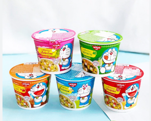 Mì ăn liền Doraemon Nissin Thái