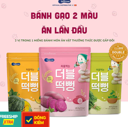 Bánh gạo hữu cơ Bebecook 30gr (6m+)