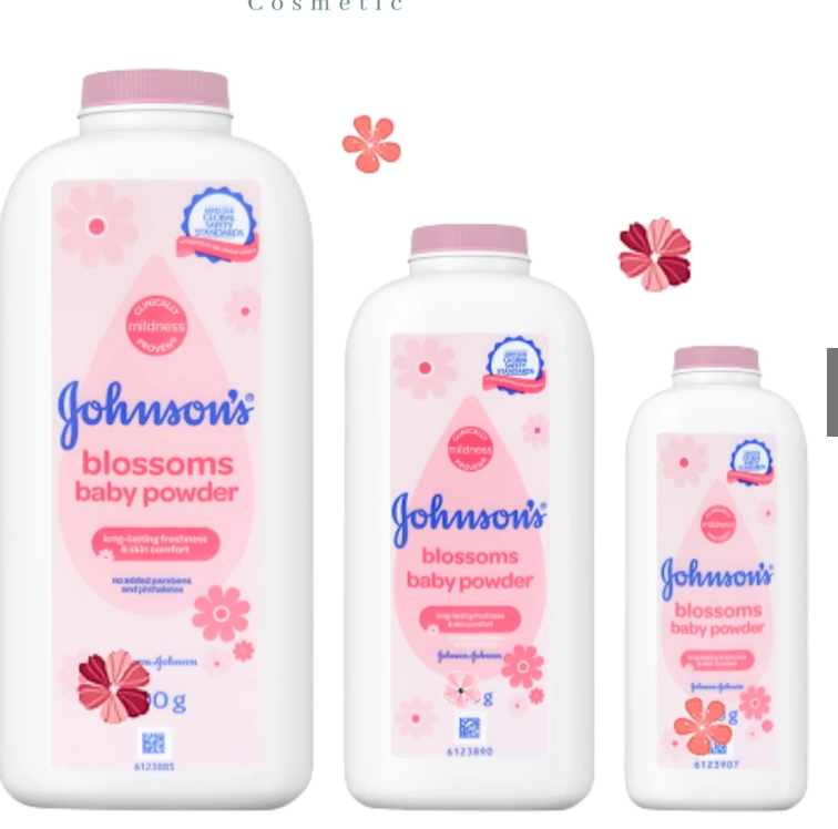 Phấn thơm Johnson's Baby Blossoms 50g