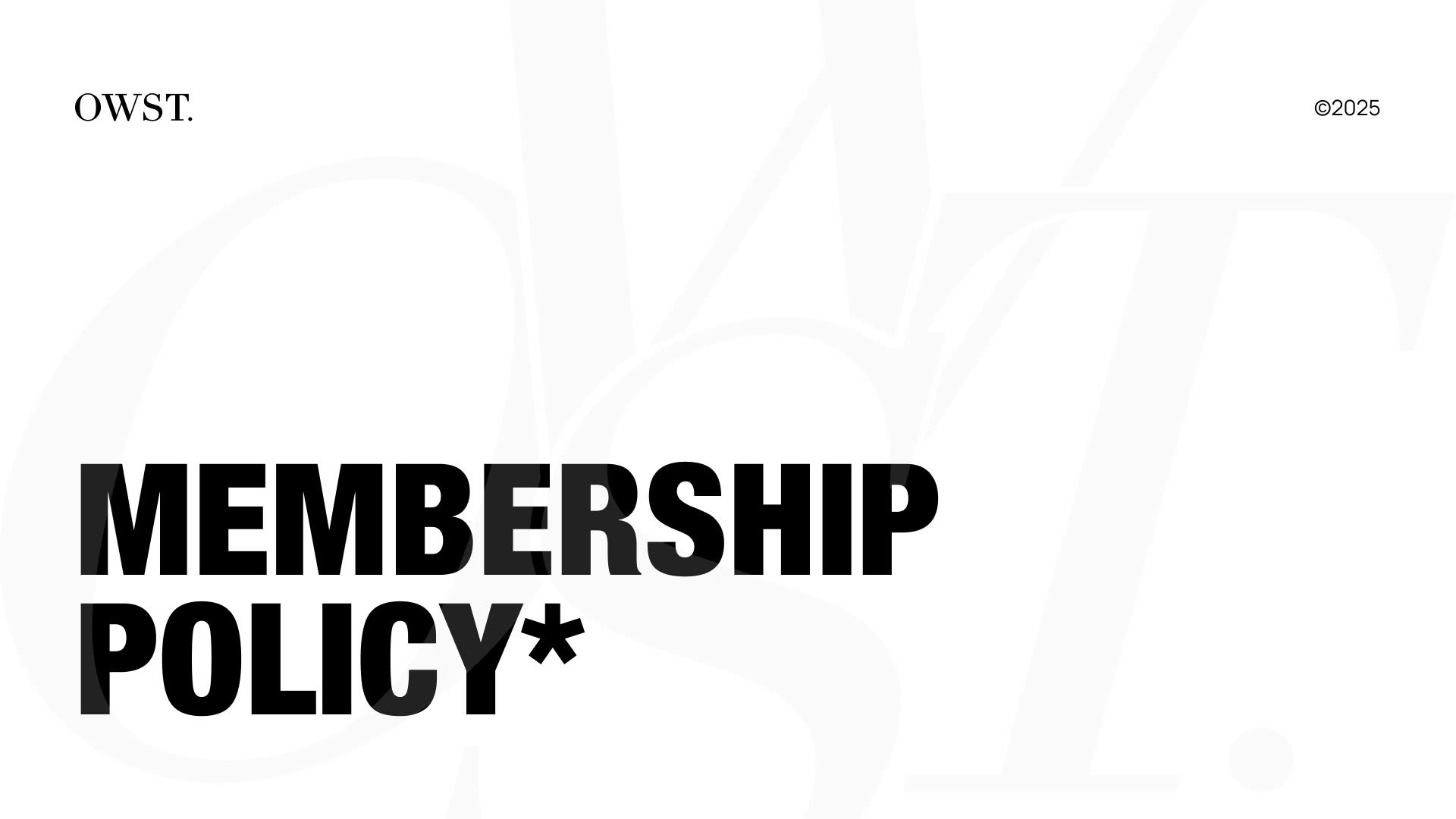 Membership