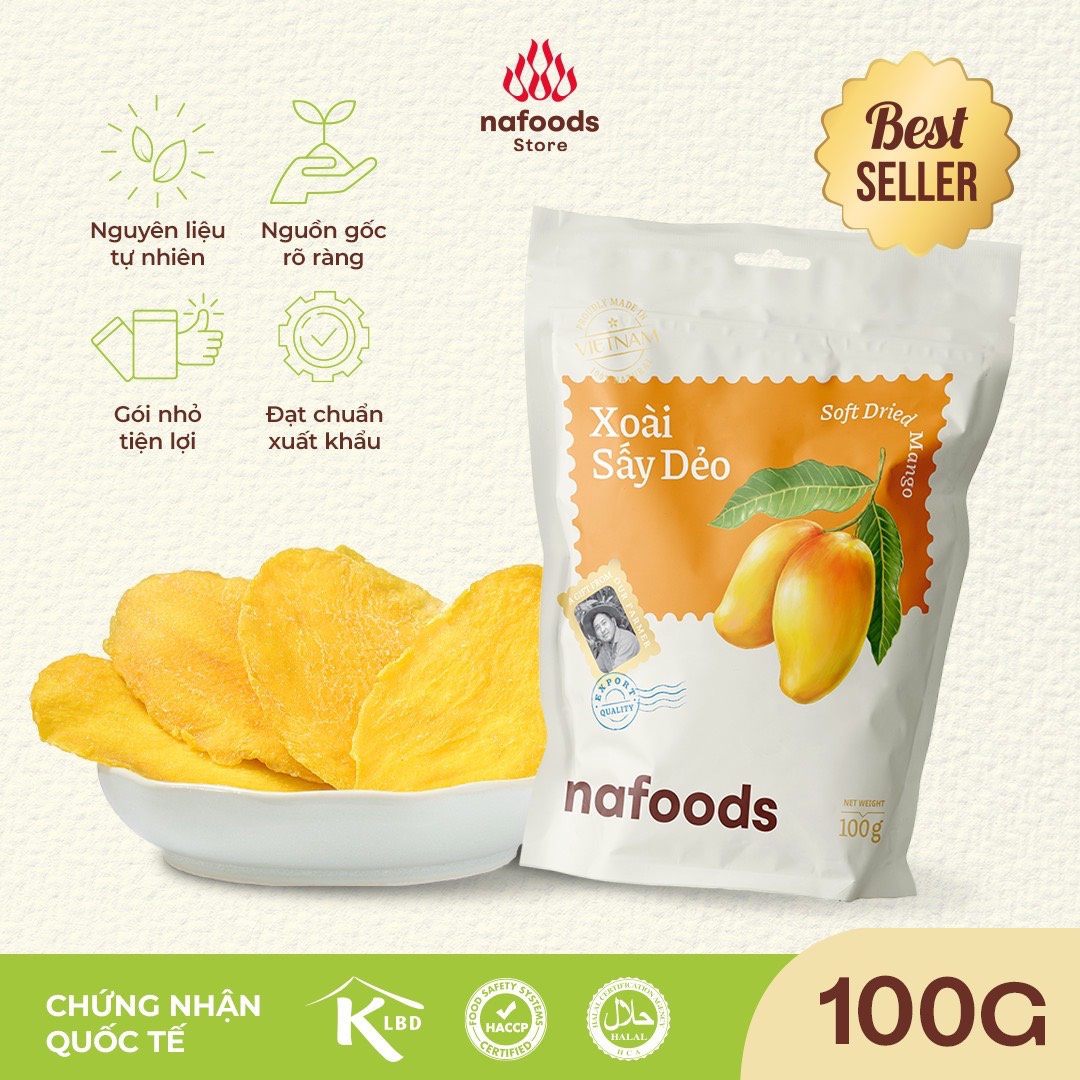 Xoài Sấy Dẻo NF 100gr