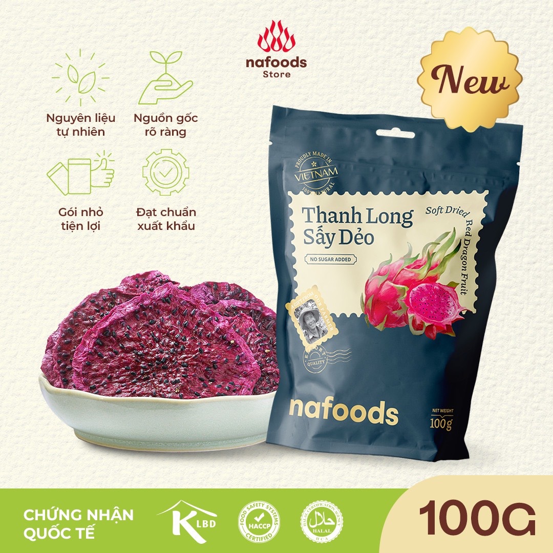 Thanh Long Đỏ Sấy Dẻo NF 100gr