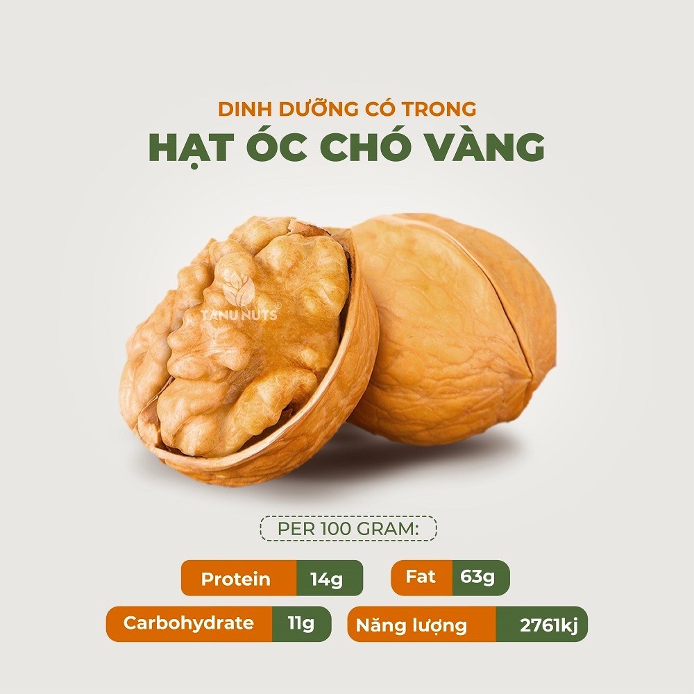 Nhân Hạt Óc Chó Tách Vỏ TN Hộp 250gr