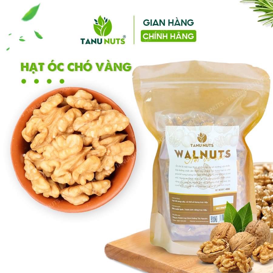 Nhân Hạt Óc Chó Tách Vỏ TN Túi 400gr