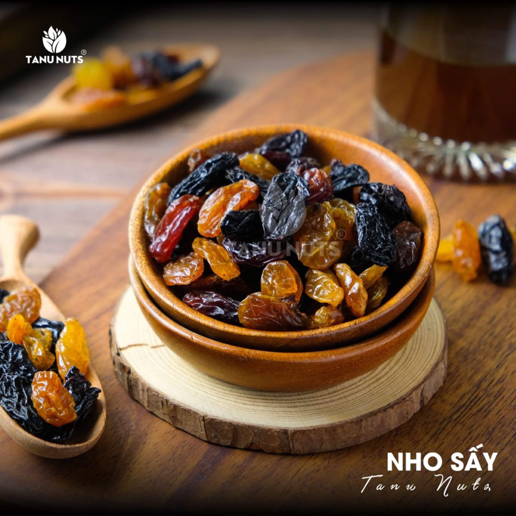 Nho Khô Sấy Dẻo TN Hộp 400gr