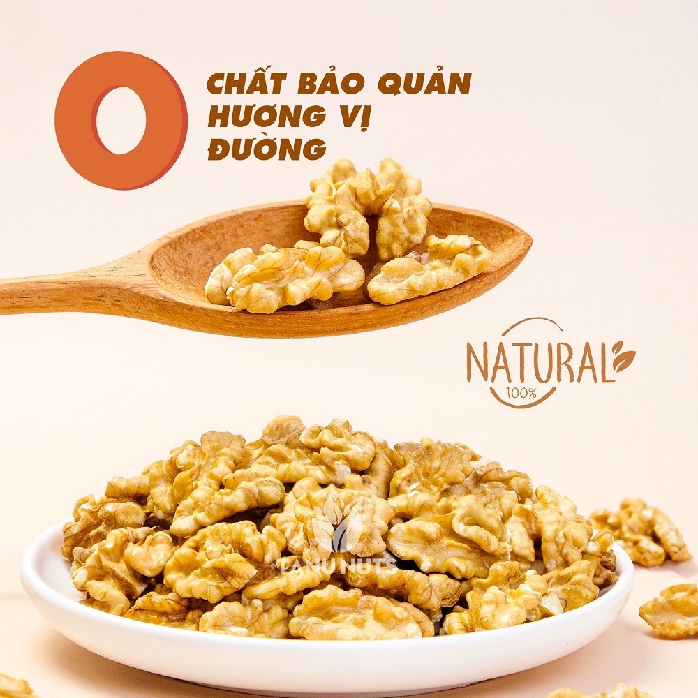 Nhân Hạt Óc Chó Tách Vỏ TN Hộp 250gr