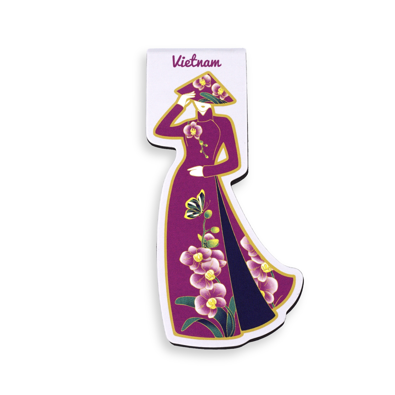 Bookmark Áo Dài Hoa Lan