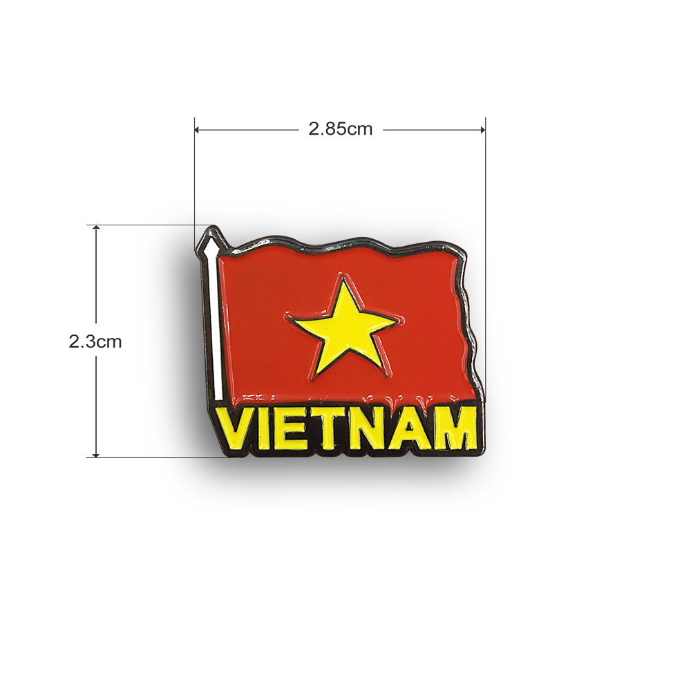 Huy Hiệu Cờ Việt Nam 2