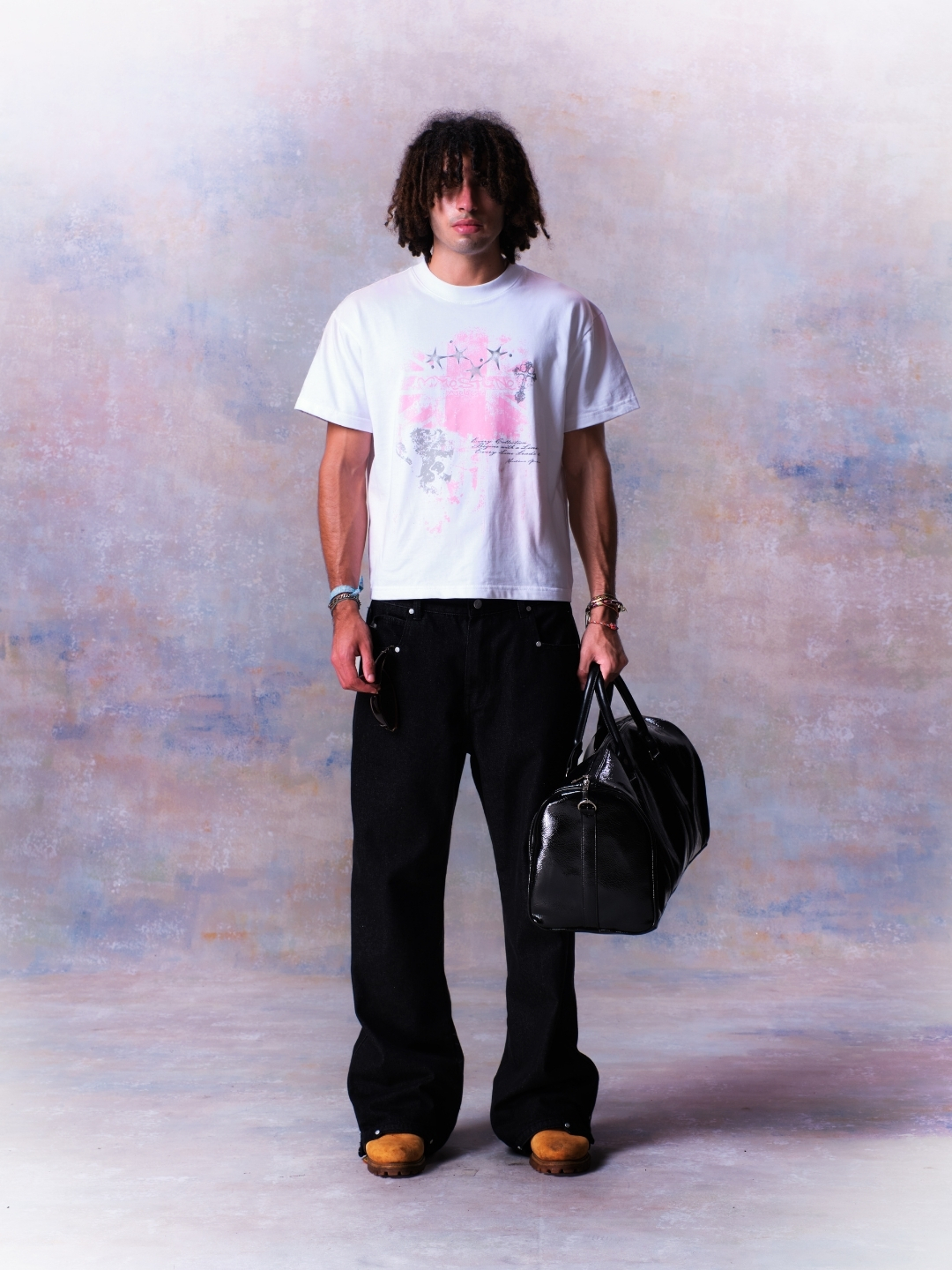 [PREMIUM] MMESTLINE "FALLEN CROSS" BOXY TEE