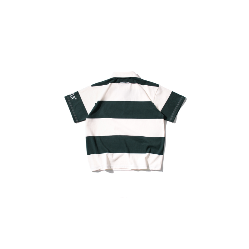 [PREMIUM] MMESTLINE "RUBY" QUARTER ZIP BOXY POLO