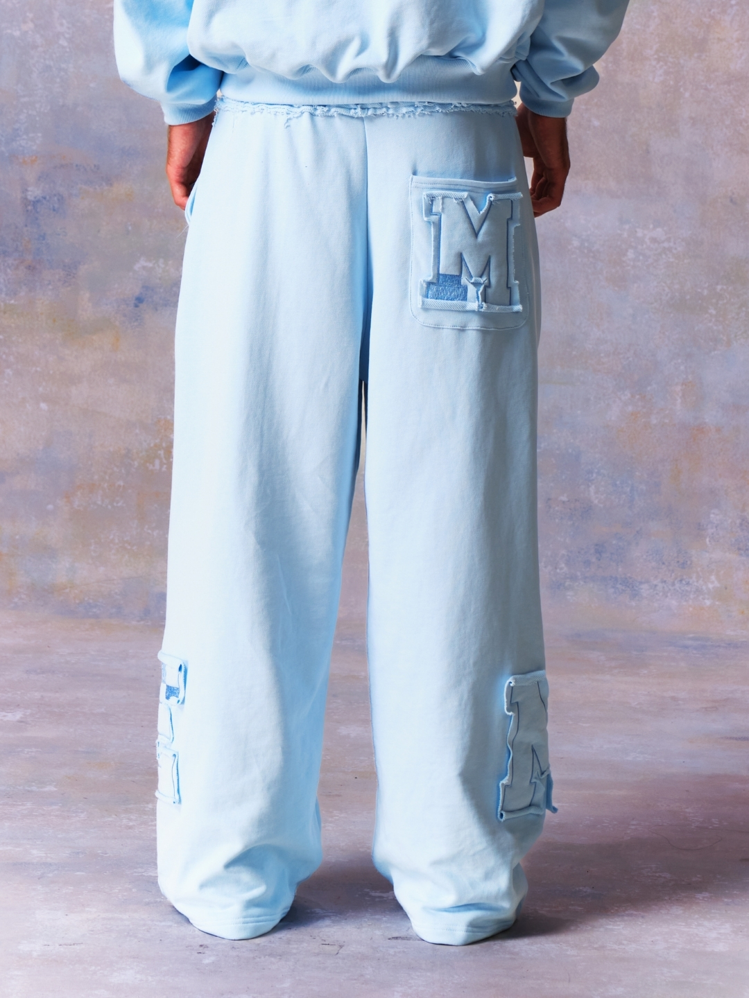 [PREMIUM] MMESTLINE "SKYLIGHT" SWEATPANTS / BLUE PASTEL