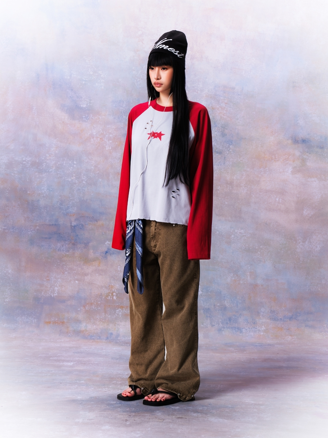 [PREMIUM] MMESTLINE "STARLIGHT" RAGLAN LONGSLEEVE / RED