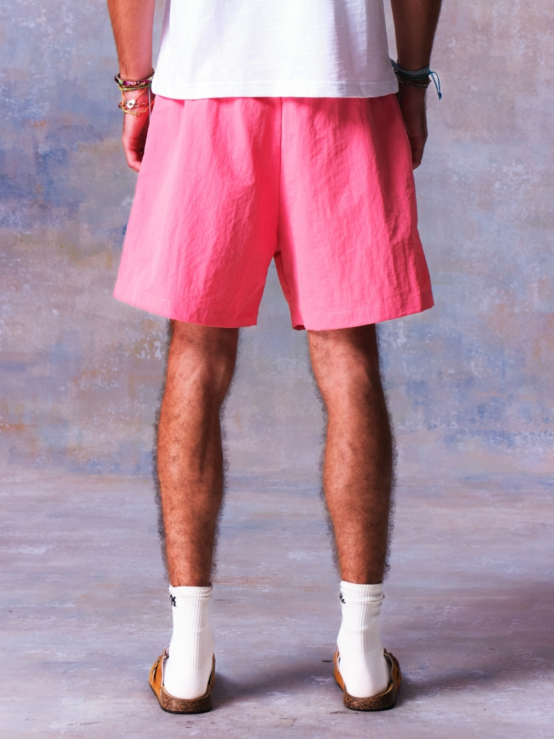 MMESTLINE "DAYDREAM" TRACK SHORT / PINK